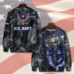 US Navy, By Sea, Air and Land - Sweatshirt