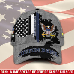US Navy, E 4 Gold - Classic Cap