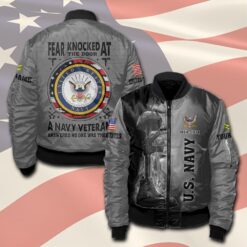 US Navy, No One Gets Left Behind - Bomber Jacket