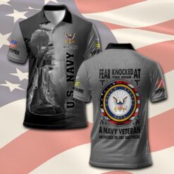 US Navy, E 8 Gold - Polo Shirt