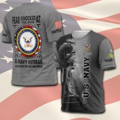 US Navy, Proud Veteran - T-Shirt