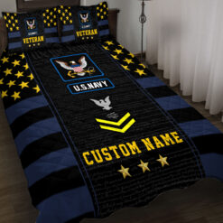 US Navy, Lest We Forget - Quilt Bed Set - King