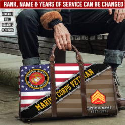 US Marine Corps, The Jarheads - Travel Bag - Size L: 20.4 x 9.4 x 10.2 inches