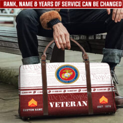 US Marine Corps, O 4 Marines Major - Travel Bag - Size S: 18 x 8.6 x 10.2 inches