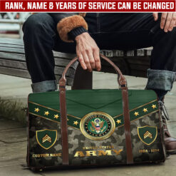 US Army, Honor The Fallen - Travel Bag - Size L: 20.4 x 9.4 x 10.2 inches