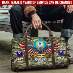 US Coast Guard, Honor, Duty, Service - Travel Bag - Size L: 20.4 x 9.4 x 10.2 inches