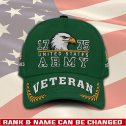 US Army, O 3 Army Captain - Embroidered Classic Cap