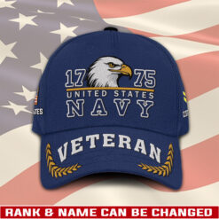 US Navy, E 9 Gold - Embroidered Classic Cap