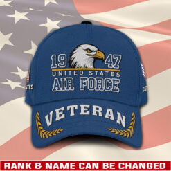 US Air Force , E 5 Air Force Staff Sergeant - Embroidered Classic Cap