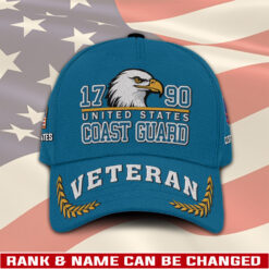 US Coast Guard, Duty, Honor, Country - Embroidered Classic Cap