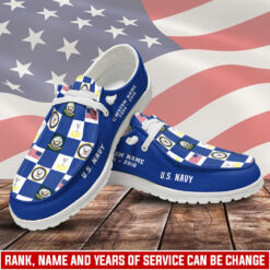 US Navy, E 5 Red - Dude Shoes