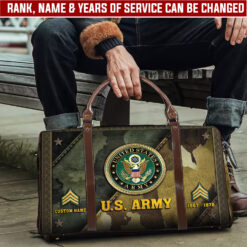US Army, Thank a Veteran - Travel Bag - Size L: 20.4 x 9.4 x 10.2 inches