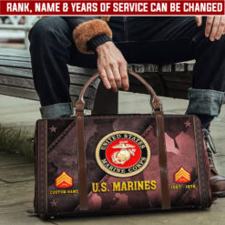 US Marine Corps, O 4 Marines Major - Travel Bag - Size L: 20.4 x 9.4 x 10.2 inches