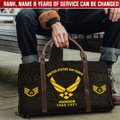 US Air Force, O 5 Air Force Lieutenant Colonel - Travel Bag - Size L: 20.4 x 9.4 x 10.2 inches