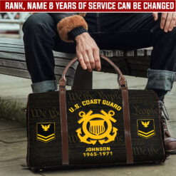 US Coast Guard, Semper Paratus - Travel Bag - Size L: 20.4 x 9.4 x 10.2 inches