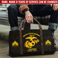 US Marine Corps, The Jarheads - Travel Bag - Size L: 20.4 x 9.4 x 10.2 inches