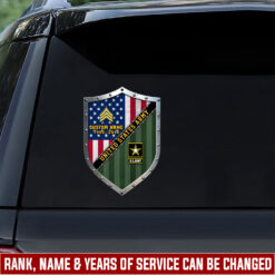 US Army, Once A Soldier, Always A Soldier - Car Sticker