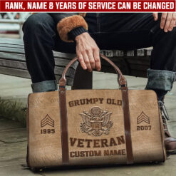 US Army, All Gave Some, Some Gave All - Travel Bag - Size L: 20.4 x 9.4 x 10.2 inches