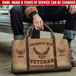 US Air Force, O 5 Air Force Lieutenant Colonel - Travel Bag - Size L: 20.4 x 9.4 x 10.2 inches