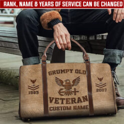 US Navy, Honor - Courage - Commitment - Travel Bag - Size L: 20.4 x 9.4 x 10.2 inches