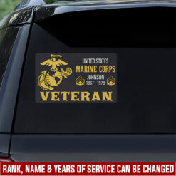US Marine Corps, The Jarheads - Car Sticker