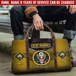 US Army, E 5 Army Specialist - Travel Bag - Size S: 18 x 8.6 x 10.2 inches