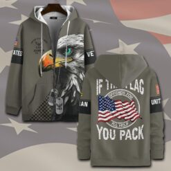 US Navy, Semper Fortis - Zip Hoodie