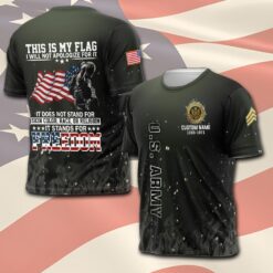 US Army, Freedom Over Fear - T-Shirt