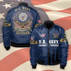 US Navy, E 2 White - Bomber Jacket
