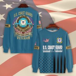 US Coast Guard, E 3 Red - Sweatshirt