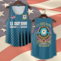 US Coast Guard, E 3 Red - Tank-Top