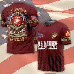 US Marine Corps, Proud To Have Served - T-Shirt