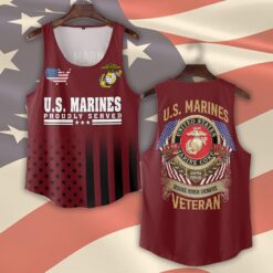 US Marine Corps, Land Of The Free, Because Of The Brave - Tank-Top
