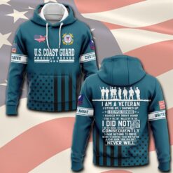 US Coast Guard, E 5 Red - Hoodie