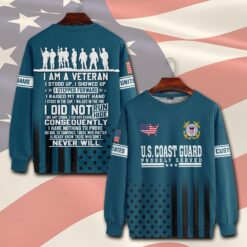 US Coast Guard, Always Remember, Never Forget - Sweatshirt