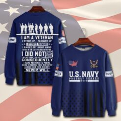 US Navy, Lest We Forget - Sweatshirt