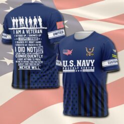 US Navy, E 6 Gold - T-Shirt