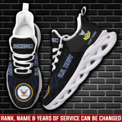 US Navy, Proud Veteran - Max Soul Shoes