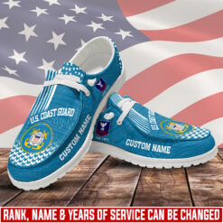 US Coast Guard, E 8 Gold - Dude Shoes