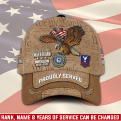 US Coast Guard, E 9 Gold - Classic Cap