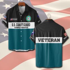 US Coast Guard - Short Sleeve Button Shirt