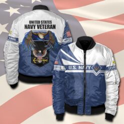 US Navy, Remember - Honor - Respect - Bomber Jacket