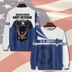 US Navy, E 6 Red - Sweatshirt