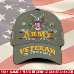 US Army, E 6 Army Specialist - Classic Cap