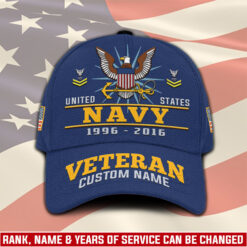 US Navy, Proud Veteran - Classic Cap