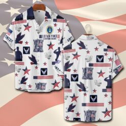 US Air Force , E 4 Air Force Sergeant - Short Sleeve Button Shirt