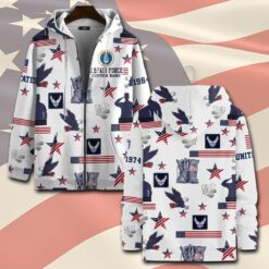 US Air Force , Always Remember, Never Forget - Zip Hoodie