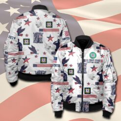 US Coast Guard, All Gave Some, Some Gave All - Bomber Jacket