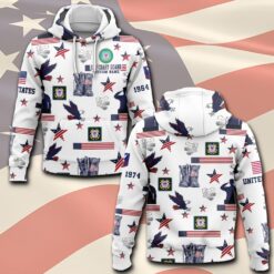 US Coast Guard, Remember - Honor - Respect - Hoodie