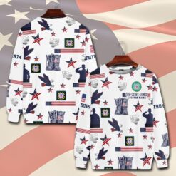 US Coast Guard, E 8 Gold - Sweatshirt